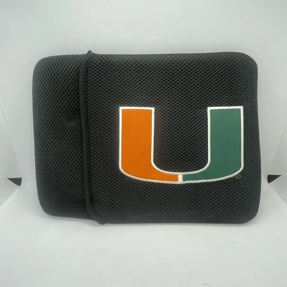New Miami Hurricanes Cover Tablet Sleeve Case Fits Most Tablets Black